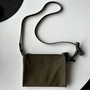 Suede Crossbody Envelope Purse